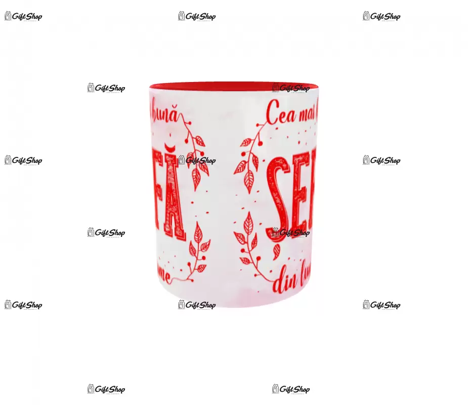 Cea mai buna sefa din lume, cana ceramica, 330ml, cgs1087c